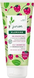 Klorane Junior Gel Douche Βατόμουρο 200ml