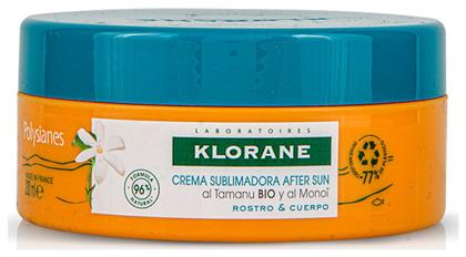 Klorane Polysianes After Sun Κρέμα για Πρόσωπο και Σώμα 200ml