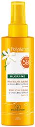 Klorane Polysianes Αντηλιακή Λοσιόν για το Σώμα SPF50 σε Spray 200ml