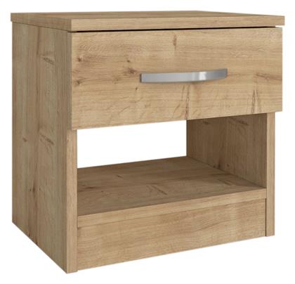 Κομοδίνο Lube Ξύλινο Oak 40x28.2x40cm από το Designdrops