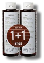 Korres Δάφνη & Echinacea Σαμπουάν κατά της Πιτυρίδας 2x250ml από το Pharm24