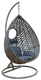 Κούνια Φωλιά Nest/22 Rattan 102x102x200cm από το Esmarket