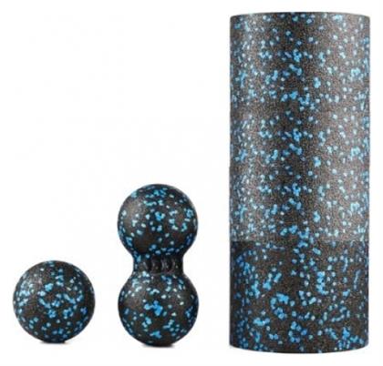 Kraft & Dele Σετ Foam Rollers Μαύρο 33cm