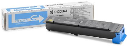 Kyocera TK-5215C Γνήσιο Toner Laser Εκτυπωτή Κυανό 15000 Σελίδων (1T02R6CNL0)