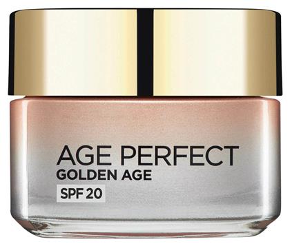 L'Oreal Paris Age Perfect Golden Age Κρέμα Προσώπου Ημέρας με SPF20 για Ενυδάτωση & Αντιγήρανση 50ml