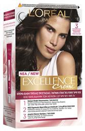 L'Oreal Paris Excellence Cream Colour 3 Καστανό Σκούρο 48ml από το e-Fresh