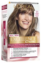 L'Oreal Paris Excellence Cream Colour 7.1 Ξανθό Σαντρέ 48ml από το e-Fresh