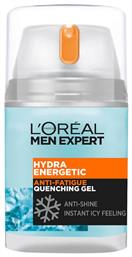 L'Oreal Paris Hydra Energetic Quenching 24ωρο Ενυδατικό Ανδρικό Gel Προσώπου για Λιπαρές Επιδερμίδες κατά των Ατελειών με Βιταμίνη C 50ml