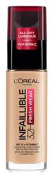 L'Oreal Paris Infaillible 32H Fresh Wear Liquid Foundation 30ml