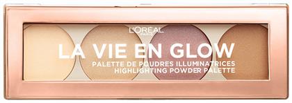 L'Oreal Paris La Vie En Glow Highlighting Palette 01 Warm Glow 5gr