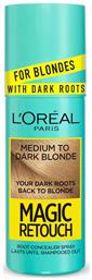 L'Oreal Paris Magic Retouch Dark Roots Medium to Dark Blonde 75ml από το Pharm24