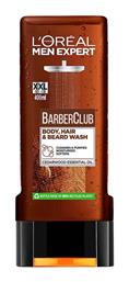 L'Oreal Paris Men Expert Barber Club Body, Hair & Beard Λάδι για Ντους για Άνδρες 400ml από το Pharm24