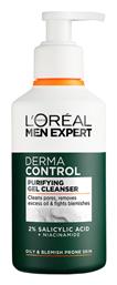 L'Oreal Paris Men Expert Derma Control Gel Καθαρισμού Προσώπου 260ml