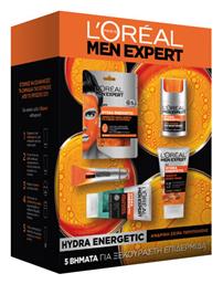 L'Oreal Paris Men Expert Hydra Energetic Σετ Ανδρικής Περιποίησης με Κρέμα Προσώπου και Serum από το Attica