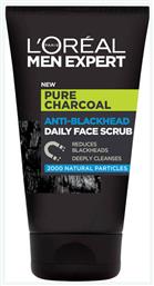 L'Oreal Paris Men Expert Pure Charcoal Anti-Blackhead Daily Scrub Προσώπου 100ml από το Pharm24