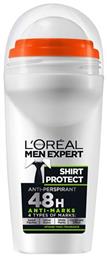 L'Oreal Paris Men Expert Shirt Protect Αποσμητικό 48h σε Roll-On 50ml