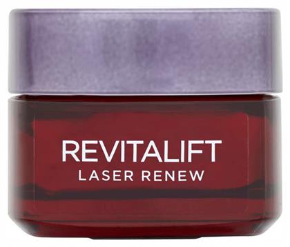 L'Oreal Paris Revitalift Laser Renew Κρέμα Προσώπου Ημέρας για Ενυδάτωση, Αντιγήρανση & Σύσφιξη με Υαλουρονικό Οξύ 50ml