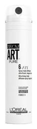 L'Oreal Professionnel Tecni Art Pure 6 Fix Spray Μαλλιών για Κράτημα 250ml από το Letif