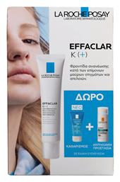 La Roche Posay Effaclar K(+) Oily Skin Cream 40ml Με Effaclar Gel 50ml & Anthelios Oil Correct Spf 50+ 3ml