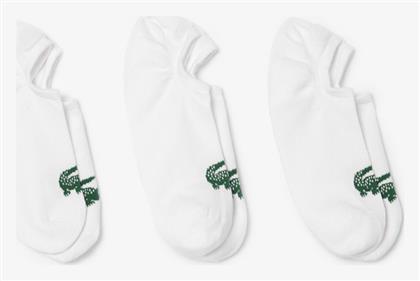 Lacoste Ανδρικές Κάλτσες Ασπρο 3Pack