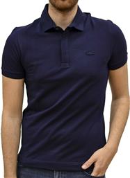 Lacoste Ανδρικό T-shirt Κοντομάνικο Polo Navy