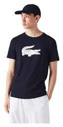 Lacoste Ανδρικό T-shirt Μπλε με Στάμπα