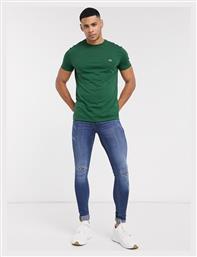 Lacoste Ανδρικό T-shirt Πράσινο Μονόχρωμο