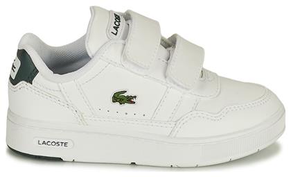 Lacoste Παιδικά Sneakers με Σκρατς Λευκά από το Spartoo