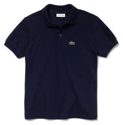 Lacoste Παιδικό Καλοκαιρινό Polo Κοντομάνικο Navy Μπλε από το Karakikes