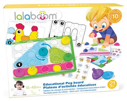 Lalaboom Educational Peg Board για 18+ Μηνών