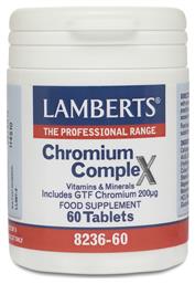 Lamberts Chromium Complex 200μg 60 ταμπλέτες από το Pharm24