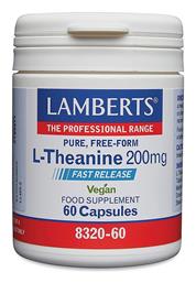 Lamberts L-Theanine 200mg 60 Κάψουλες