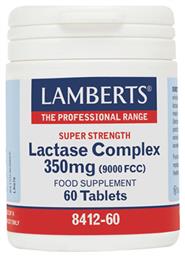 Lamberts Lactase Complex 350mg (9000FCC) 60 ταμπλέτες από το Pharm24