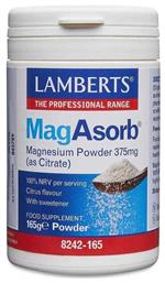 Lamberts MagAsorb Magnesium Powder 375mg 165gr από το Pharm24