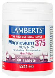 Lamberts Magnesium 375 100% NRV 60 Ταμπλέτες από το Pharm24