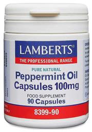 Lamberts Peppermint Oil 100mg 90 κάψουλες