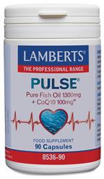 Lamberts Pulse Pure Fish Oil 1300mg & CoQ10 100mg Ιχθυέλαιο 90 κάψουλες από το Pharm24