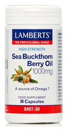 Lamberts Sea Buckthorn Berry Oil 1000mg 30 κάψουλες από το Pharm24