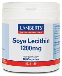 Lamberts Soya Lecithin Συμπλήρωμα Διατροφής με Λεκιθίνη 1200mg 120 κάψουλες από το Pharm24