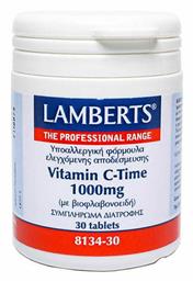 Lamberts Vitamin C Time Βιταμίνη 1000mg 30 ταμπλέτες