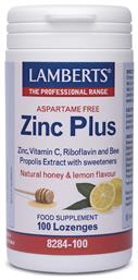 Lamberts Zinc Plus 100 μασώμενες ταμπλέτες