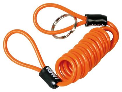 Lampa Reminder Καλώδιο Υπενθύμισης Κλειδώματος Μοτοσυκλέτας με Μήκος 120εκ. Πορτοκαλί Χρώμα