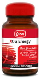 Lanes Xtra Energy Πολυβιταμίνη 30 ταμπλέτες