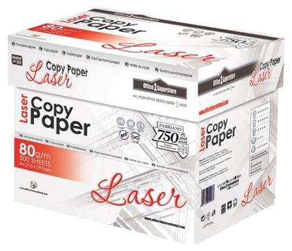 Laser Copy 80gr/m² A4 2500 φύλλα