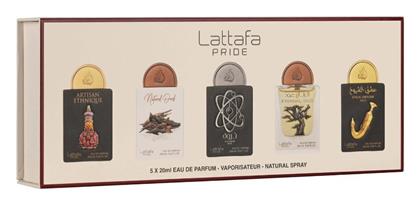 Lattafa Pride Ανδρικό Σετ με Eau de Parfum 5τμχ