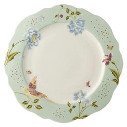 Laura Ashley Πιάτο Ρηχό Mint Irregular Στρογγυλό 24.5cm