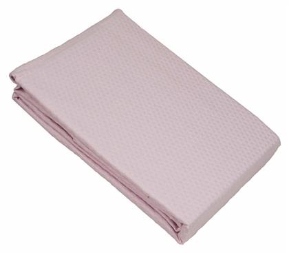 Le Blanc Sanforized Κουβέρτα Πικέ Υπέρδιπλη 245x250 Pink