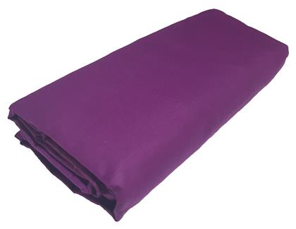 Le Blanc Σεντόνι Υπέρδιπλο 220x240εκ. Cotton Line Μωβ