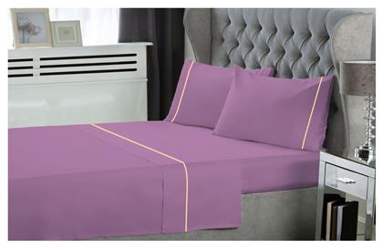 Le Blanc Σετ Σεντόνια King Size 270x300εκ. Lilac 4τμχ