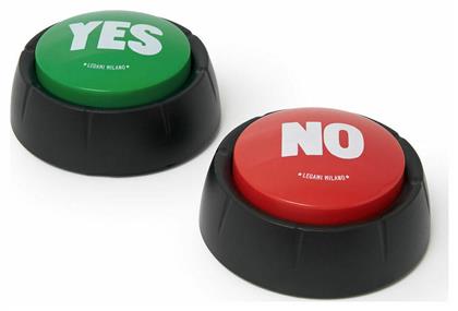 Legami Milano Δώρα για Πάρτυ 2τμχ Yes & No Κουμπιά με Ήχο